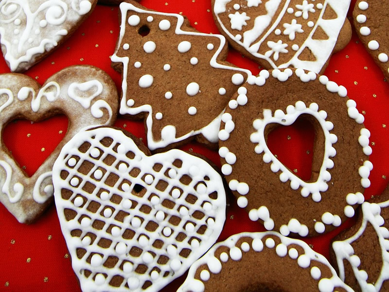 Delightful Christmas cookies